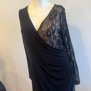 Black formal gown